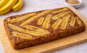 Banános fordított sütemény