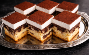 Márványos lepény vanília pudinggal