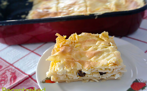 Édes csusza tepsiben