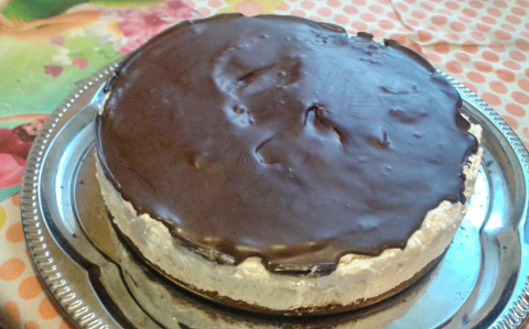 Túró rudi torta extra vastag töltelékkel