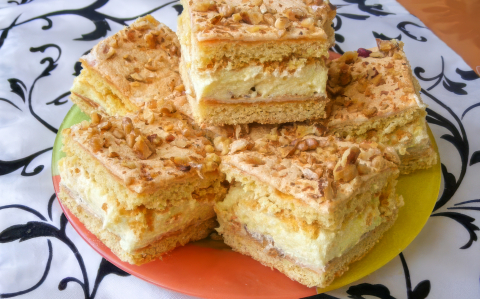 Habos, krémes linzer recept fotóval Habos, krémes linzer
