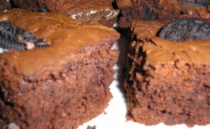 Csokis-oreos brownie