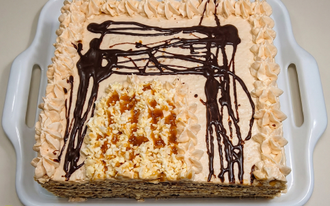 Csokis-karamellás vienetta