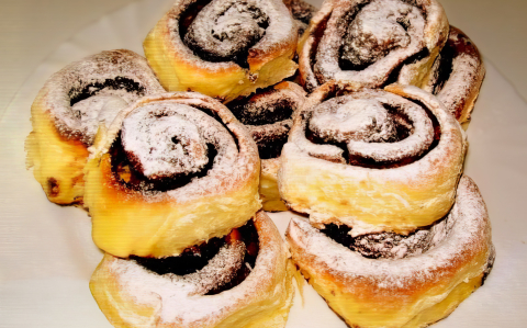 Kakaós csiga recept fotóval Kakaós csiga