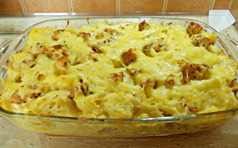 Csirkés csusza recept fotóval Csirkés csusza