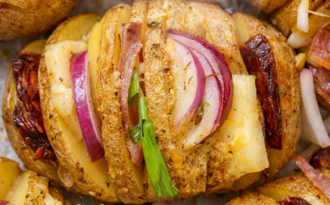 Tűzdelt-Töltött krumplim