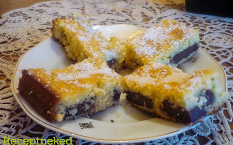 Kókuszos-kevert süti