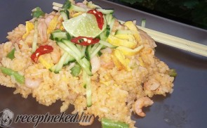 Thai garnélás sült rizs
