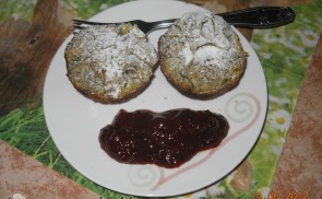 Mákos tészta muffin