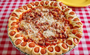 Pizza virág