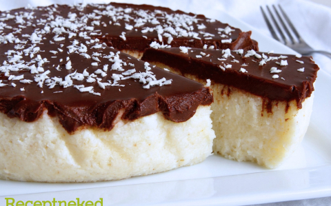 Kókuszos tejbegríz torta