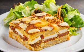 Rakott krumpli füstölt scamorzával