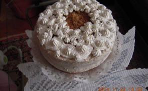 Diós álom torta