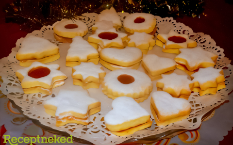 Narancsos töltött keksz recept fotóval Narancsos töltött keksz