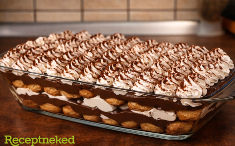 Csokis rakott babapiskóta