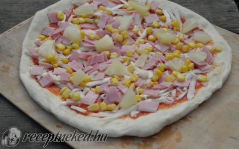 Ananászos pizza (nem csak) kemencében