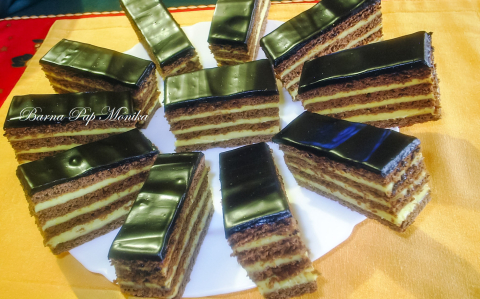 Narancsos mézes krémes