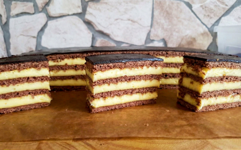 Narancsos mézes krémes