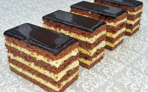 Narancsos mézes krémes