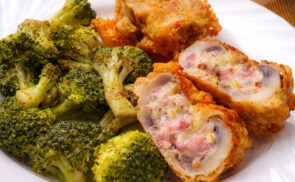 Töltött gombafejek borzas bundában