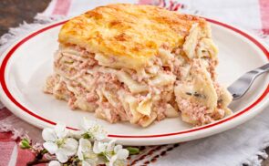 Sonkás rakott tészta