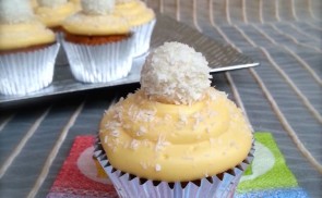 Raffaello cupcake