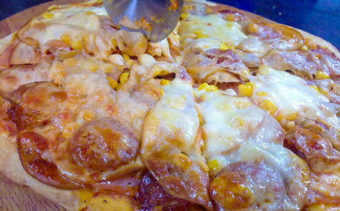 Gyors bögrés pizzatészta recept fotóval Gyors bögrés pizzatészta