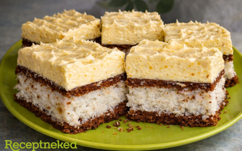 Kakaós-kókuszos krémes