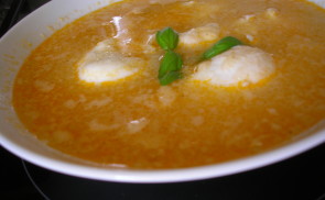Fehérboros tojásos leves