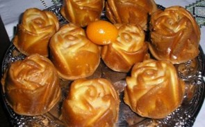 Muffinrózsa kumquattal