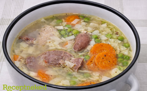 Csirkeaprólék leves