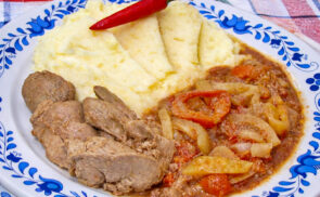 Lecsós máj gyorsan, serpenyőben