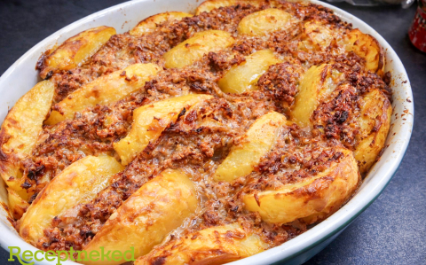 Vagdalt hús krumplival