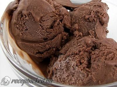 Házi csokoládé fagylalt recept