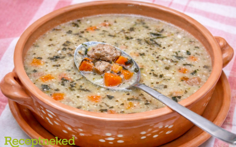 Tárkonyos szárnyas – raguleves