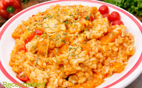 Pilaf csirkemellből