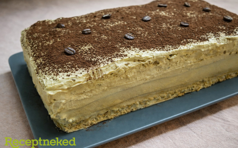 Mascarponés kávétorta
