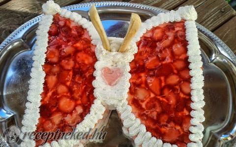 Epres pillangó torta
