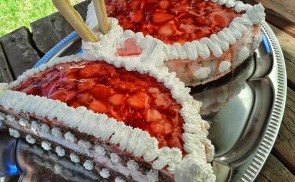 Epres pillangó torta