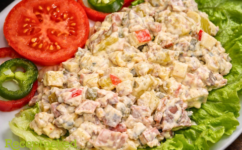 Hússaláta maradék sülthúsból