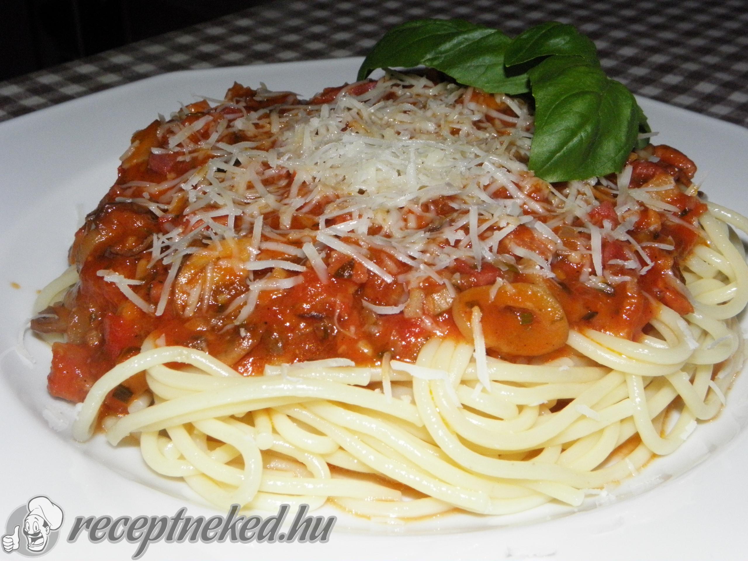 Milánói spagetti recept LigetiK konyhájából - Receptneked.hu