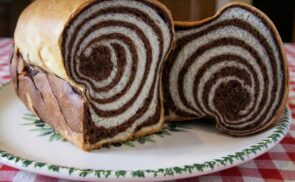 Kakaós csíkos kalács