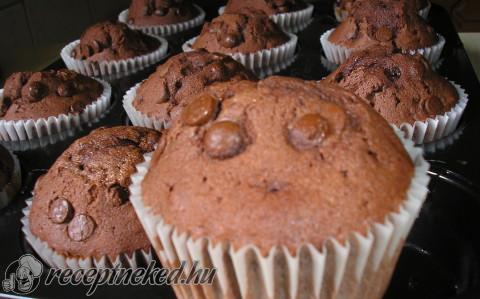 Csokoládés-narancsos muffin
