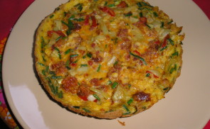 Kolbászos frittata