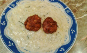 Kapros tökfőzelék fasírttal