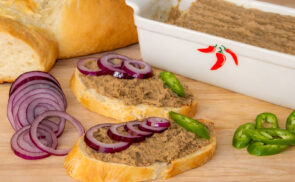 Házi csirkemájpástétom