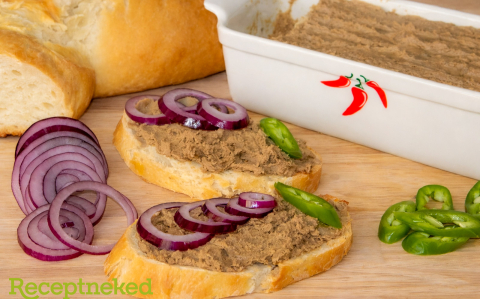 Házi csirkemájpástétom