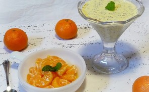 Narancsos-mákos panna cotta