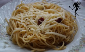 Tejszínes carbonara spagetti