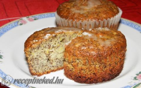 Mákos-narancsos muffin